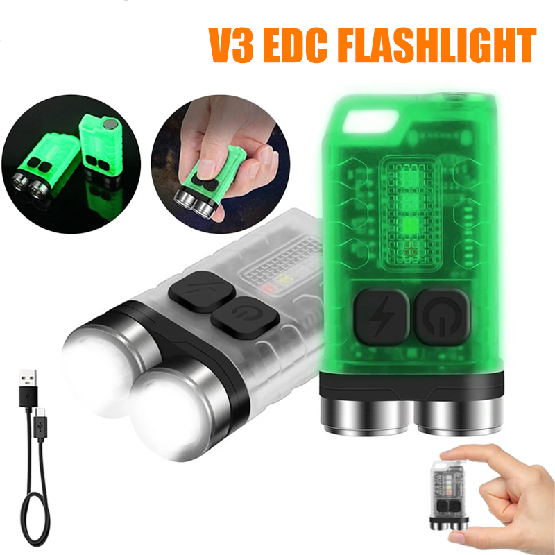 Mini Electronics Gadgets - V3 EDC Senter Gantungan Kunci Mini