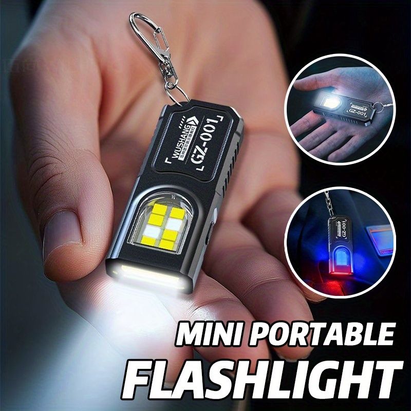 Mini Electronics Gadgets - Senter Gantungan Kunci LED COB Mini