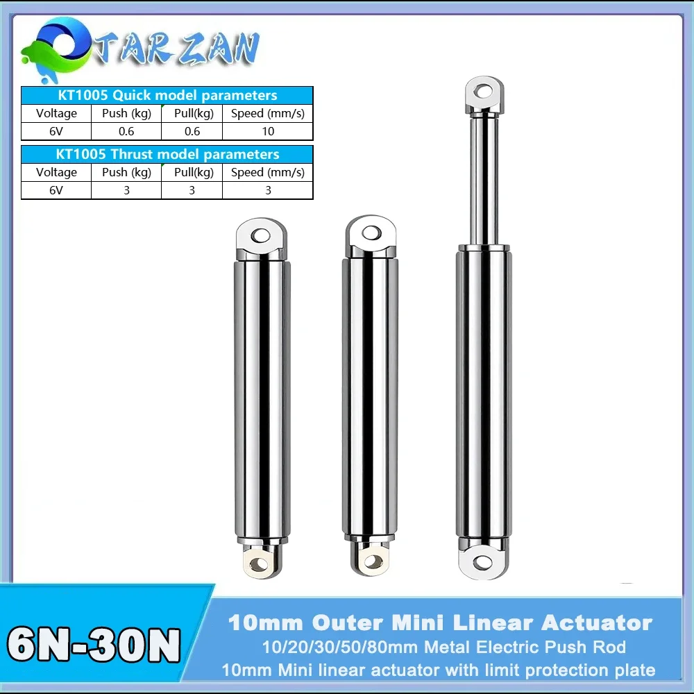 Electro Gadgets - Aktuator Linear 10mm Tipe Pena Retractable