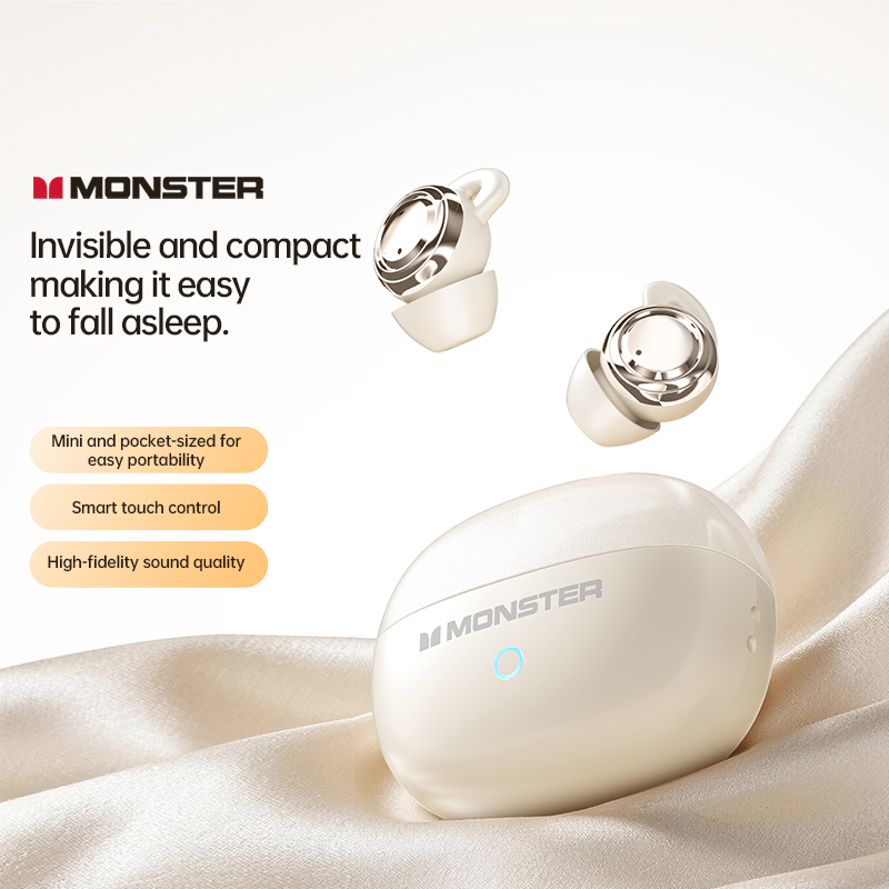 Monster A08 ANC Bluetooth 6.0  - Earbuds Anc Wireless ulasan dan harga