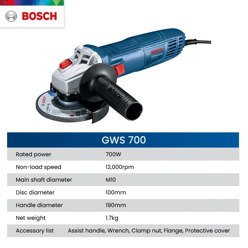 Bosch GWS 700 Mesin Gerinda Su - Electro Gadgets ulasan dan harga