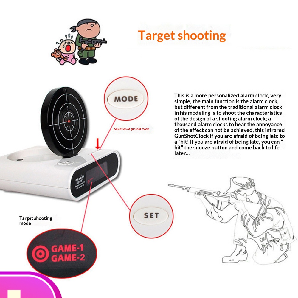 Jam Meja Elektronik Kreatif LE - Electronics Gadgets For Gift ulasan dan harga