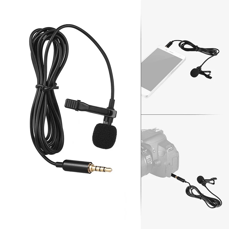 1-5pcs Mikrofon Lavalier Mini  - Mini Electronics Gadgets ulasan dan harga