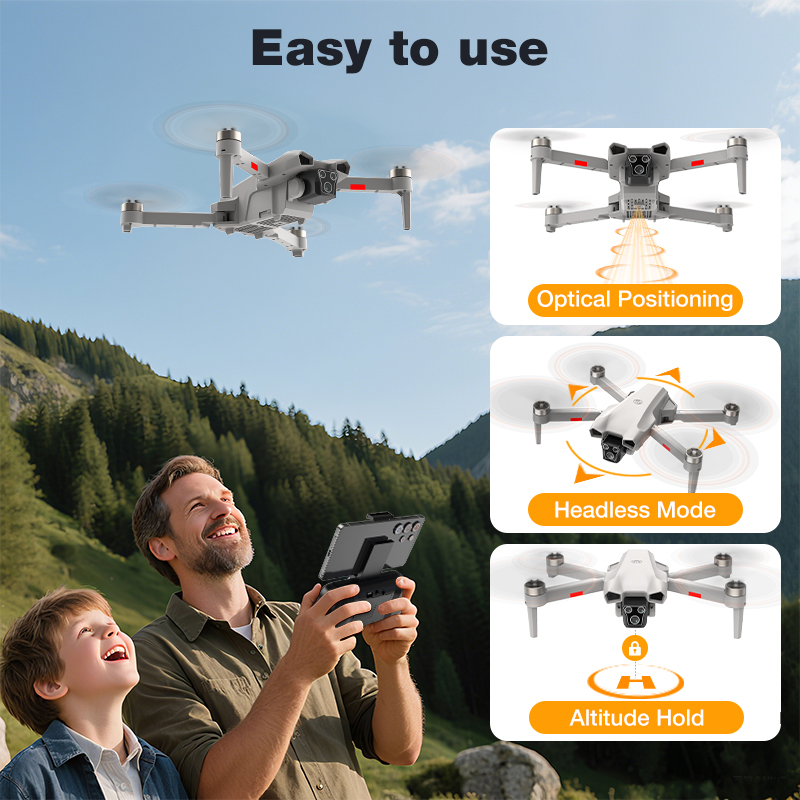 L017 Pro Drone Mini Lipat Quad - Electronics And Gadgets P ulasan dan harga